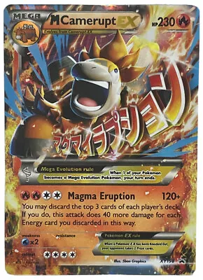 Pokémon TCG - M Camerupt EX - XY198 - Ultra Rare XY Black Star Promo [Near Mint] • $3.49