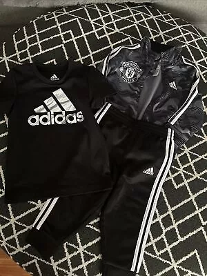 ⚽️MANCHESTER UNITED FC Adidas Babys Tracksuit 12 Months • $49