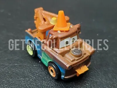 Disney Pixar Cars Die Cast Mini Racers Mater With Cone Teeth Custom Free Ship • $8.95