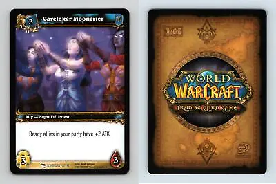 Caretaker Mooncrier #142/319 March Of The Legion Common Warcraft 2007 TCG Card • $2.09