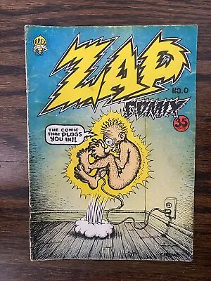 ZAP Comix Comic Book No 0 Oct 1967 Original 1st Print Issue Vintage  • $44.95