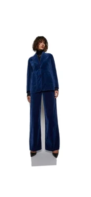 $300 • Buy Scanlan Theodore Electric Blue Cord Pant.
