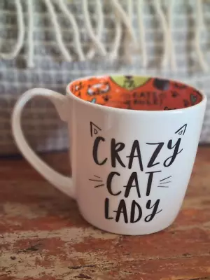 Inside Out Mug - Crazy Cat Lady • £10