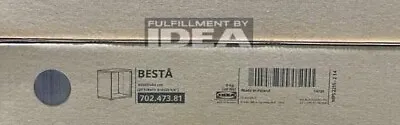 Brand New IKEA BESTA Walnut Effect Light Gray 702.473.81 • £82.71