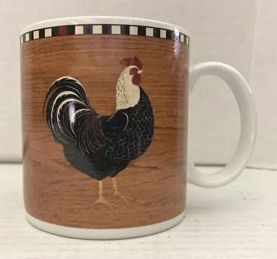 Warren Kimble Sakura Rooster Coffee Mugs Chickens Farmhouse Folk Art • $10.95