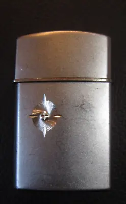 Vintage MaruMan Silver Lighter GI-32 With Diamond Cut Design- NO FLINT • $24.50