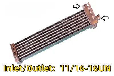 Oil Cooler For Mazda RX-7RX7 FC3SS4S5 13B 1986-1991 Inlet/Outlet: 11/16-16UN • $119