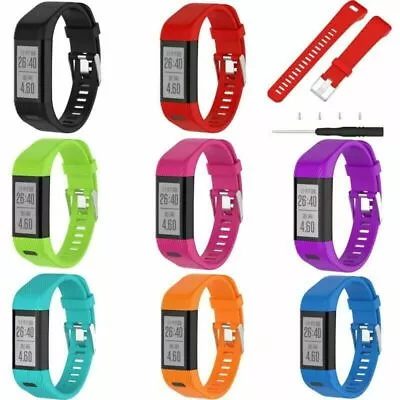 New Silicone Sports Replacement Band Wrist Strap For Garmin Vivosmart HR+ Plus • $13.79