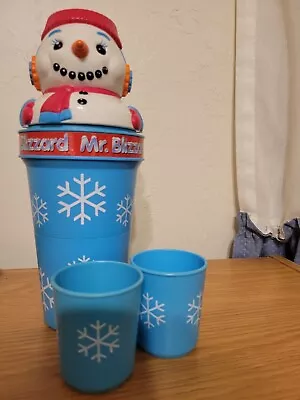 Frosty Bites Vintage Mr Blizzard Sno-Cone Maker 1990 Lanard Toys • $30