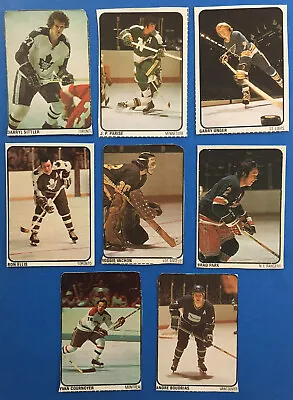 1974-75 LIPTON HOCKEY - Handcut Cards - Your Choice - SITTLER - GIACOMIN - PARK • $4.99