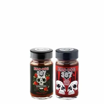 Mad Dog 357 Pepper Puree Two Jar Hot Pack • $23.99