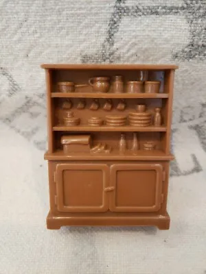 Marx Vintage 1950s Western Ranch Play Set Hard Plastic Kitchen Cabinet • $15