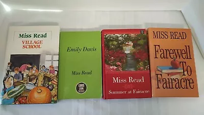Large Print Miss Read Fairacre Lot Village School Emily Davis Summer Farewell • $25
