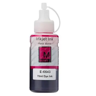 £5.30 • Buy 1 Magenta Ink Bottle For Epson EcoTank ET-2550, ET-16500, L210, L355, L385, L550