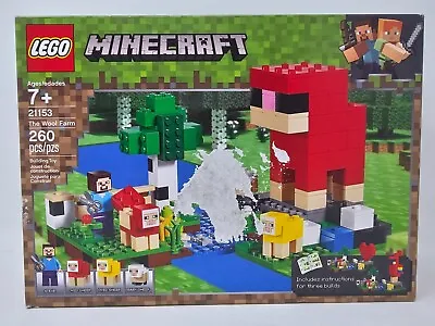 LEGO Minecraft The Wool Farm 21153 - New & Sealed In Damaged Box • $19.79