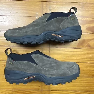 Merrell Women's Size 8 Quantum Moc Waterproof Thinsulate Polartec Slip On Shoes • $32