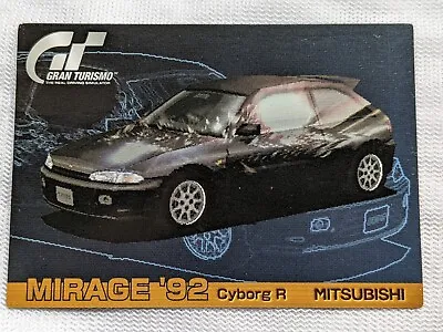 Mirage Cyborg R Mitsubishi '92 Gran Turismo Hint Card No.083 1997 Japanese Game • $14.99