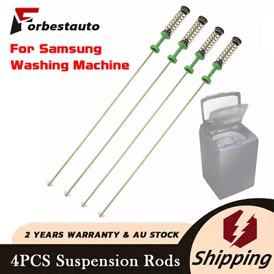 4x Suspension Rod Kit Fits Samsung Washing Machine WA11M8700GV/SA WA11M8700GW/SA • $63.64