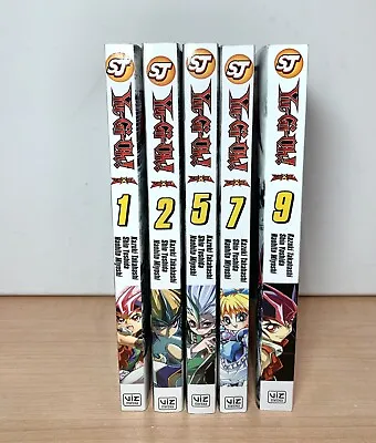 Yu Gi Oh Zexal Bundle Of 5 Volumes 1 2 5 7 9 Paperback Manga Books • £19.95