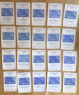 £9.99 • Buy 20 Huddersfield Town Football Programmes 1965 / 1966 Season