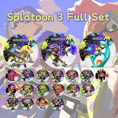 20 Pcs/set Splatoon 3 &2 Amiibo Game Cards NFC Tag Cards For Ns Switch Kids Gift • $21.99