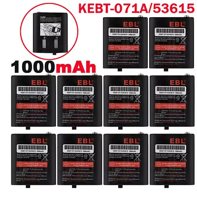 Lot Of 1000mAh 53615 Battery For Motorola Talkabout HKNN-4002A HKNN-4002B T5420 • $9.49