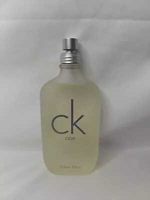 CK One By Calvin Klein Eau De Toilette EDT 6.7 / 6.8 Fl Oz *NO CAP* • $34.95