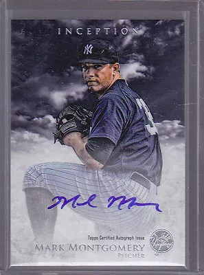 2013 Bowman Inception Prospect Autographs #MM Mark Montgomery Auto • $9.99