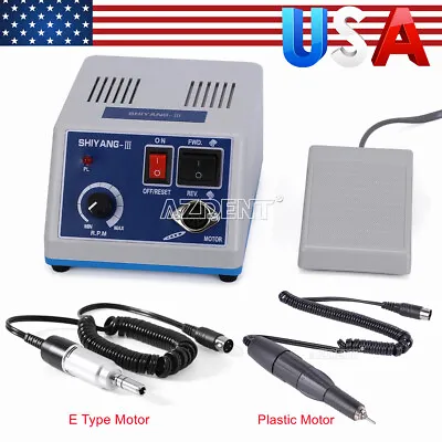 Dental Lab Marathon Micro Motor 35K RPM  E Type/Plastic Polishing Handpiece • $25.50