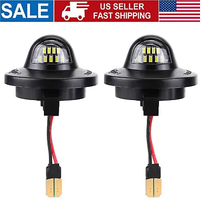 2X LED License Plate Light Tag Lamp Assembly Replacement For Ford F150 F250 F350 • $6.11