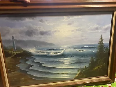 Original Oil Paintings Signed Framed Vintage By June Nelson • $150