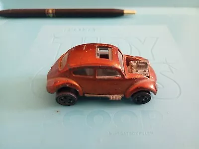 Vintage Hot Wheels Redline Custom 1967 Volkswagen Orange • $17.50