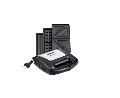 £19.99 • Buy 3in1 Sandwich Waffle Toastie Panini Maker 850W Detachable Plate EU