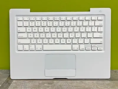 OEM Genuine Apple MacBook A1181 13  US Keyboard Top Case White 613-6695 DD#2 • $29.95