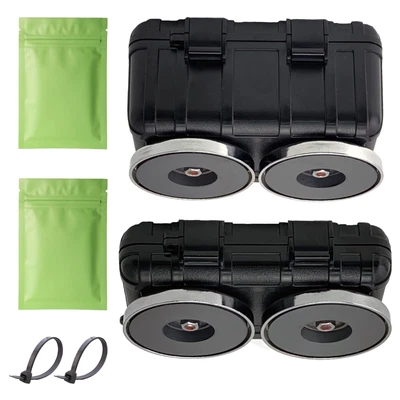 £53.91 • Buy Magnetic Stash Box Hide Safe Key Fob Secret Compartment Security Car GPS Holder 