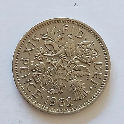 £0.99 • Buy 1962 Queen Elizabeth Ii Sixpence Coin