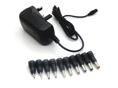 9V 1.5A AC ADAPTER Charger Power Supply For LAVA LD-826 Tablet PC UK PSU • £10.99