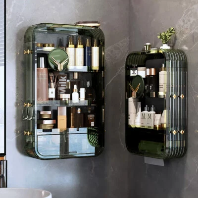 £18.95 • Buy Luxurious Wall Mounted Cosmetic Storage Box Nail Polish Display Stand & Holder