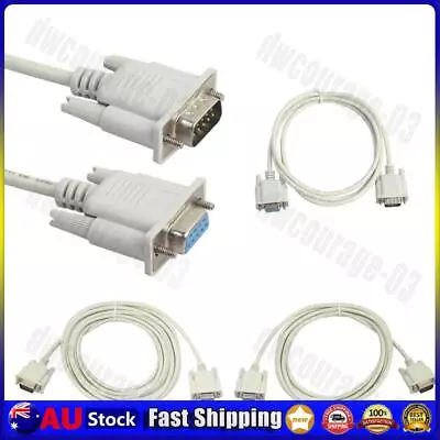 Serial RS232 9-Pin Male To Female DB9 9-Pin PC Converter Extension Cable • $9.17