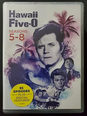 Hawaii Five-O: Seasons 5-8 (24-DVD Set) Jack Lord 1972-1976 Region 1 NEW SEALED • $33.99