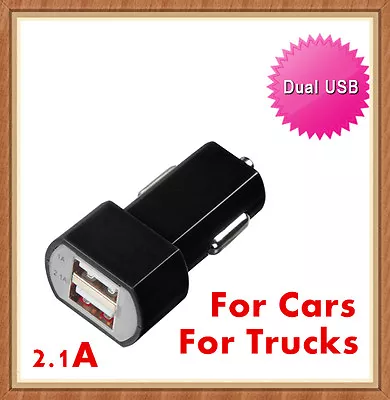 Dual USB Car Charger 2 Port For IPhone 4 4S 5 5S 6 6+ IPod IPad Air Mini 2 3 • $13.99