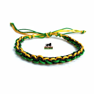$9.99 • Buy Braided Wrist String Jamaica Bracelet Sweet Jamaica Bob Reggae Jamaican Colors