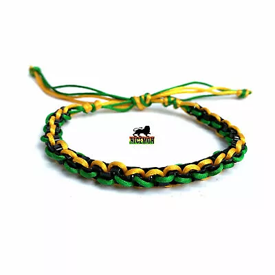 Braided Wrist String Jamaica Bracelet Sweet Jamaica Bob Reggae Jamaican Colors • $10.99