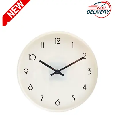 $4.79 • Buy Wall Clock Quartz Round Wall Clock Silent Non-Ticking Battery Operated AU