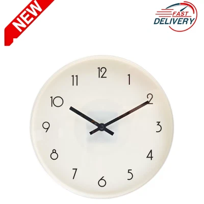 $4.79 • Buy Wall Clock Quartz Round Wall Clock Silent Non-Ticking Battery Operated AU