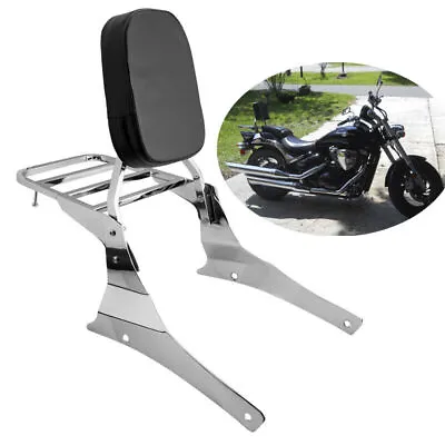 Backrest Sissy Bar Luggage Rack For VStar 650 400  Drag Star DS650 DS400 Classic • $217.50