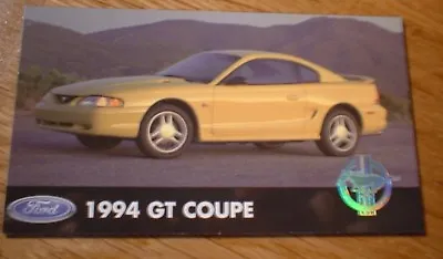 ★★1994 Mustang Gt Official Ford Photo Magnet 94 5.0 302 94-98 Coupe Yellow★★ • $4.99