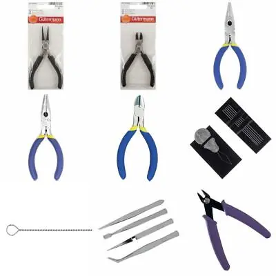 £8.90 • Buy Jewellery Making Craft Tools Pliers Tweezers Beading Needles Threaders - Choose