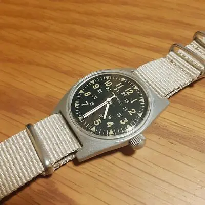 Benrus Military US Military Manual Winding Men's Watch Vietnam War  #YN0ND7 • $371.78