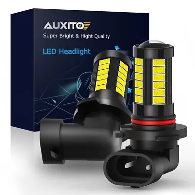 2X AUXITO Super White H10 9145 9140 LED Fog Light Driving DRL High Power Bulbs • $13.99